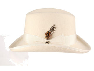 Valerio - Stacy Adams Royal Wool Felt Homburg Hat