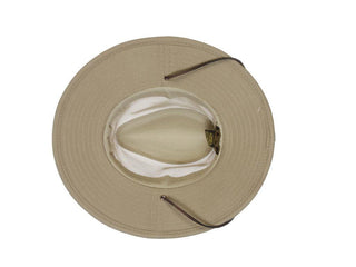 Dorfman Pacific Brushed Twill Cotton Safari Hat