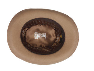 Valerio - Stacy Adams Royal Wool Felt Homburg Hat