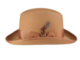 Valerio - Stacy Adams Royal Wool Felt Homburg Hat