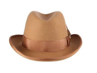 Valerio - Stacy Adams Royal Wool Felt Homburg Hat