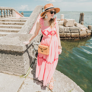 South Beach - Walrus Hats Natural Raffia Straw Fedora Hat