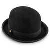 Walrus Hats Derby The Legend - Walrus Hats Black Wool Felt Bowler Hat - H7003
