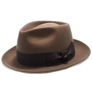 Walrus Hats Fedora Compass - Walrus Hat Diamond Crown Wool Felt Fedora Hat