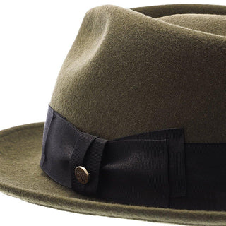 Walrus Hats Fedora Compass - Walrus Hat Diamond Crown Wool Felt Fedora Hat