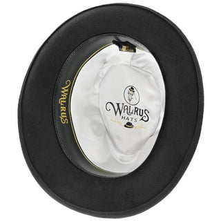 Walrus Hats Fedora Compass - Walrus Hat Diamond Crown Wool Felt Fedora Hat