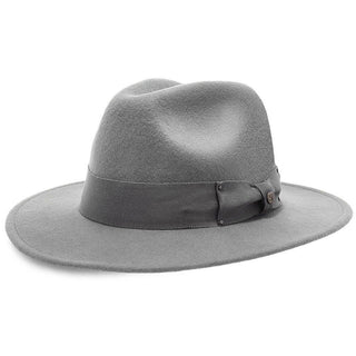 Walrus Hats Fedora Empire - Walrus Hats Grey Wool Felt Fedora Hat - H7001