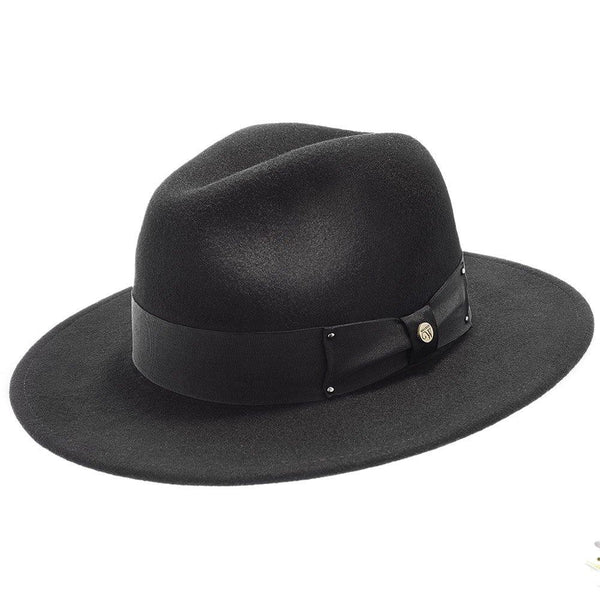 Walrus Hats Fedora Empire - Walrus Hats Grey Wool Felt Fedora Hat - H7001