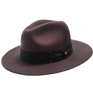 Walrus Hats Fedora Empire - Walrus Hats Grey Wool Felt Fedora Hat - H7001