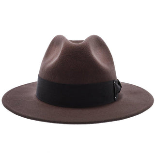 Walrus Hats Fedora Empire - Walrus Hats Grey Wool Felt Fedora Hat - H7001