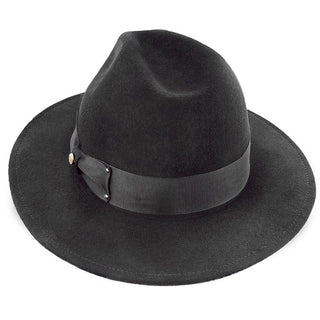 Walrus Hats Fedora Empire - Walrus Hats Grey Wool Felt Fedora Hat - H7001