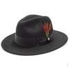 Walrus Hats Fedora Empire - Walrus Hats Grey Wool Felt Fedora Hat - H7001
