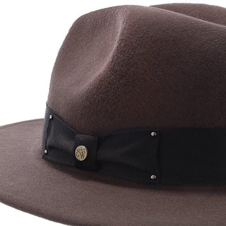 Walrus Hats Fedora Empire - Walrus Hats Grey Wool Felt Fedora Hat - H7001