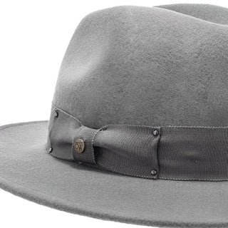 Walrus Hats Fedora Empire - Walrus Hats Grey Wool Felt Fedora Hat - H7001