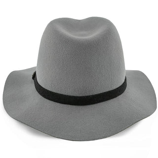 Walrus Hats Fedora Endeavour - Walrus Hats Grey Wool Felt Fedora Hat - H7007