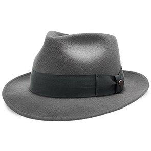 Walrus Hats Fedora Compass - Walrus Hat Diamond Crown Wool Felt Fedora Hat