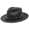 Walrus Hats Fedora Imperial - Walrus Hats White Center Dent Wool Felt Fedora Hat