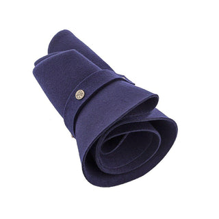 Walrus Hats Fedora Journey - Walrus Hats Navy Wool Felt Fedora Crushable Hat - H7009