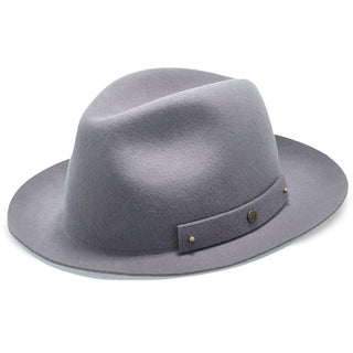 Walrus Hats Fedora Journey - Walrus Hats Navy Wool Felt Fedora Crushable Hat - H7009
