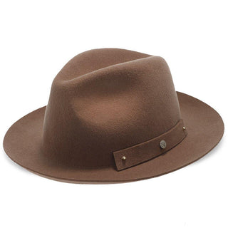 Walrus Hats Fedora Journey - Walrus Hats Navy Wool Felt Fedora Crushable Hat - H7009