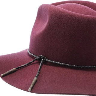 Walrus Hats Fedora Monterey - Walrus Hats Light Brown Wool Felt Wide Brim Fedora Hat - H7010