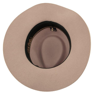 Walrus Hats Fedora Monterey - Walrus Hats Light Brown Wool Felt Wide Brim Fedora Hat - H7010