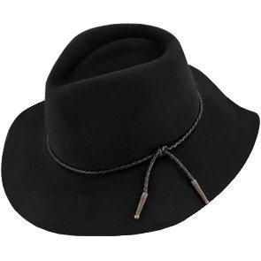 Walrus Hats Fedora Monterey - Walrus Hats Light Brown Wool Felt Wide Brim Fedora Hat - H7010