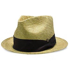 Walrus Hats Fedora Midnight Luxe - Walrus Hats Natural Sisal Straw Fedora Childs Hat