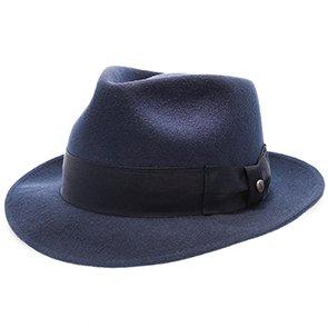 Walrus Hats Fedora Compass - Walrus Hat Diamond Crown Wool Felt Fedora Hat
