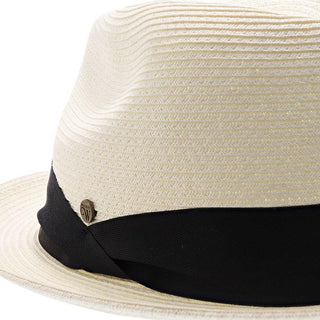 Walrus Hats Fedora Walrus Hats Paper Braid Straw Fedora Hat w/ Band