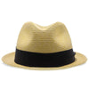 Peninsula - Walrus Hats Straw Fedora Hat w/ Band