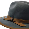 Walrus Hats Fedora Pinnacle - Walrus Hats Sage Wool Felt Fedora Hat - H7022