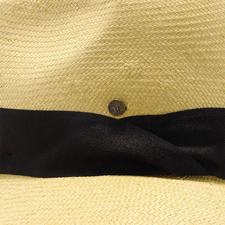 Walrus Hats Fedora Walrus Hats Natural Paper Braid Straw Fedora Hat w/ Band