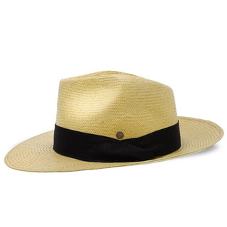 Walrus Hats Fedora Walrus Hats Natural Paper Braid Straw Fedora Hat w/ Band