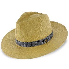 Walrus Hats Fedora Walrus Hats Natural Paper Braid Straw Fedora Hat w/ Band