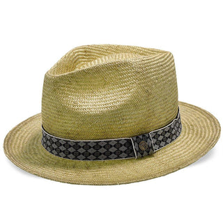 Walrus Hats Fedora Walrus Hats Sisal Straw Fedora Hat w/ Band