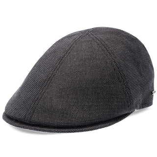 Walrus Hats Flat Cap Walrus Hats Luxe Check Duckbill Flat Cap