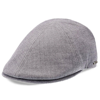 Walrus Hats Flat Cap Walrus Hats Luxe Checkmate Duckbill Flat Cap