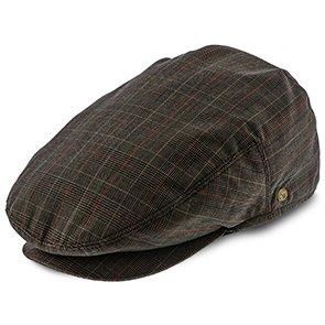 Walrus Hats Ivy The Fairway - Walrus Hats Brown/Red Plaid Polyester Ivy Cap