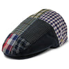 Walrus Hats Ivy Patchwork - Walrus Hats Navy Plaid Patchwork Polyester Kids Ivy Cap (Toddler, Boys, Youth)