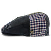 Walrus Hats Ivy Patchwork - Walrus Hats Navy Plaid Patchwork Polyester Kids Ivy Cap (Toddler, Boys, Youth)