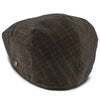 Walrus Hats Ivy The Fairway - Walrus Hats Brown/Red Plaid Polyester Ivy Cap