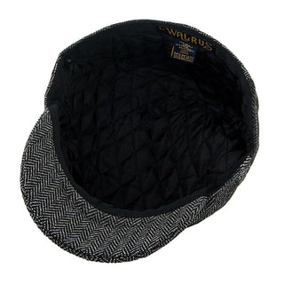 Walrus Hats Ivy Tribeca - Walrus Hats Grey Tweed Patchwork Ivy Cap