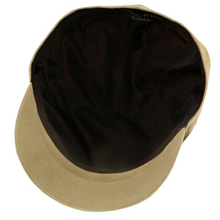 Walrus Hats Newsboy Beckham - Walrus Hats Tan Cotton 8 Panel Newsboy Cap
