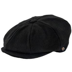 Shelby - Walrus Hat Wool Blend 8 Panel Newsboy Cap