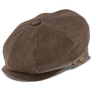 Walrus Hats Newsboy Regal - Walrus Hats Linen/Cotton 8 Panel Newsboy Cap