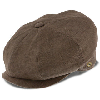 Walrus Hats Newsboy Regal - Walrus Hats Linen/Cotton 8 Panel Newsboy Cap