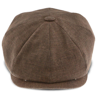 Walrus Hats Newsboy Regal - Walrus Hats Linen/Cotton 8 Panel Newsboy Cap