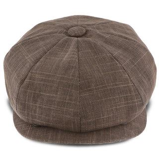 Walrus Hats Newsboy Regal - Walrus Hats Linen/Cotton 8 Panel Newsboy Cap
