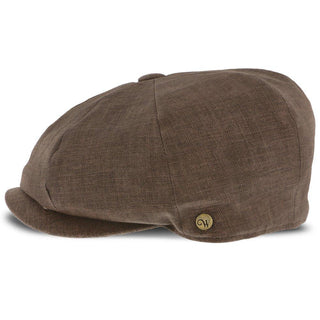 Walrus Hats Newsboy Regal - Walrus Hats Linen/Cotton 8 Panel Newsboy Cap